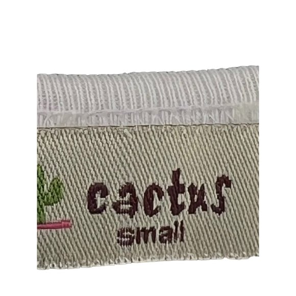 Cactus small jersey T-shirt round neck short sleeve coffee theme sequins bling - Picture 5 of 5